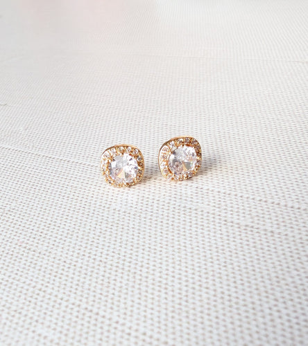 Halo Stud Earrings