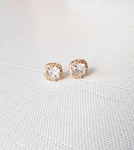 Halo Stud Earrings