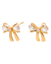 Load image into Gallery viewer, Crystal Bow Studs
