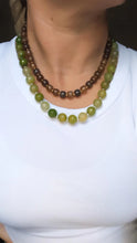 Load image into Gallery viewer, Verdant Chunky Beaded Necklace
