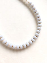 Load image into Gallery viewer, White Edit Gemstone Necklace