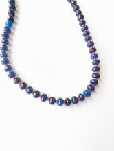 Load image into Gallery viewer, Midnight Berry Beaded Necklace