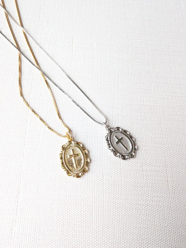 Faith Medallion Necklace