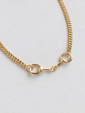 Load image into Gallery viewer, Dual Horsebit Necklace