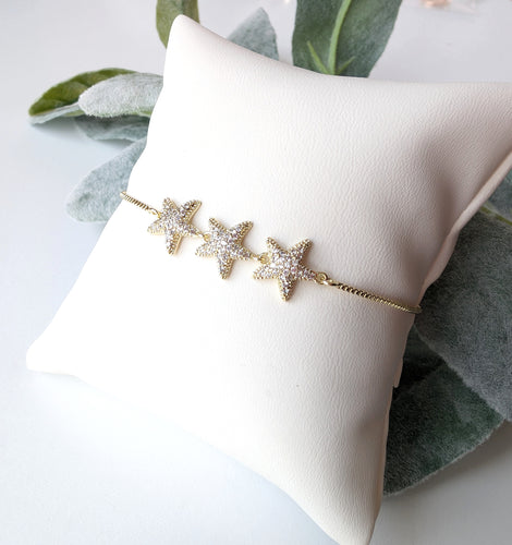 Triple Star Bracelet