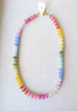 Load image into Gallery viewer, Rainbow Road Gemstone Necklace