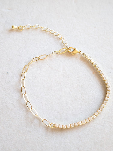 Luxe Link Tennis Bracelet