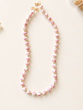 Load image into Gallery viewer, Pink Bloom Porcelain Necklace