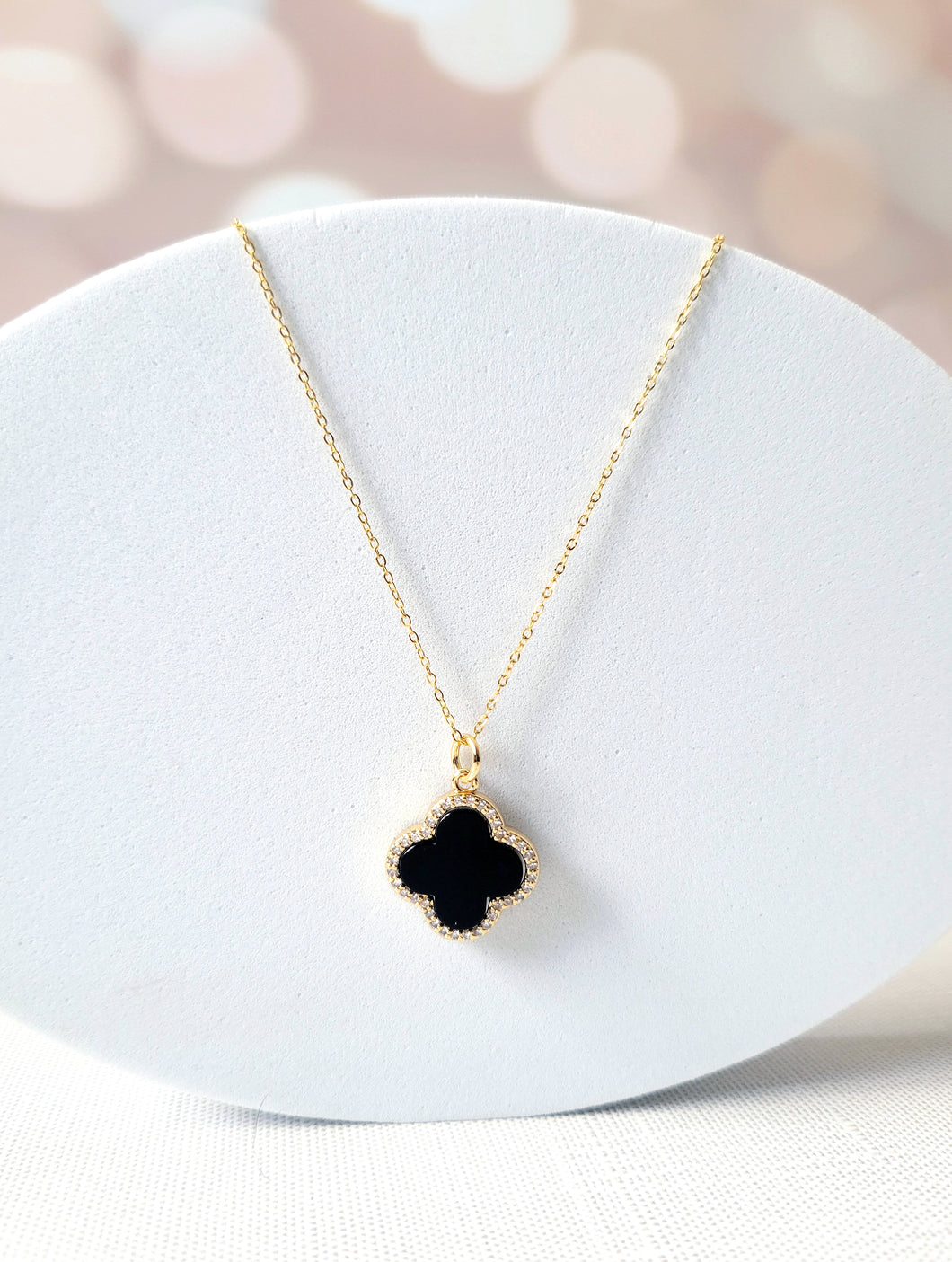 The Raven Clover Necklace
