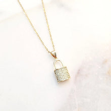 Load image into Gallery viewer, Lock It Up Necklace